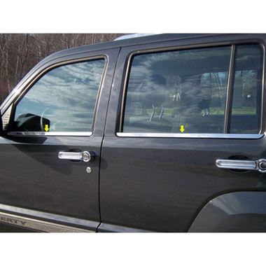 Luxury FX | Window Trim | 08-12 Jeep Liberty | LUXFX1659