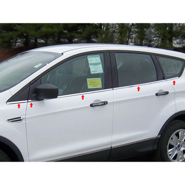 Luxury FX | Window Trim | 13-14 Ford Escape | LUXFX1663