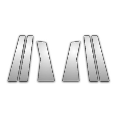 Auto Reflections | Pillar Post Covers and Trim | 07-13 Acura MDX | P0958-Chrome-Pillar-Posts
