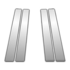 Auto Reflections | Pillar Post Covers and Trim | 10-13 Audi S4 | P1042-Chrome-Pillar-Posts