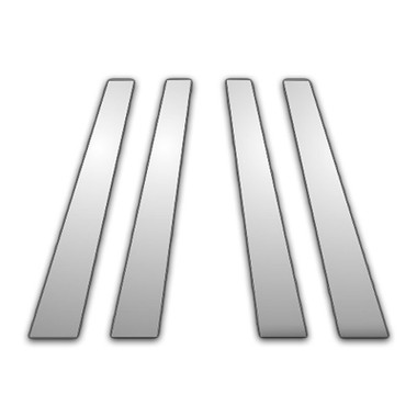 Auto Reflections | Pillar Post Covers and Trim | 89-95 BMW 5 Series | P1104-Chrome-Pillar-Posts