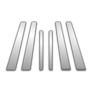 Auto Reflections | Pillar Post Covers and Trim | 11-13 BMW 5 Series | P1144-Chrome-Pillar-Posts