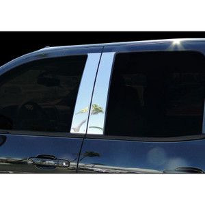 Auto Reflections | Pillar Post Covers and Trim | 14-15 GMC Sierra 1500 | p1633-gmc-sierra-crew-cab-chrome-pillar-posts