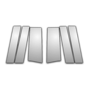 Auto Reflections | Pillar Post Covers and Trim | 11-13 Honda Odyssey | P3528-Chrome-Pillar-Posts