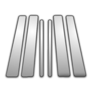 Auto Reflections | Pillar Post Covers and Trim | 11-13 Infiniti QX | P3713-Chrome-Pillar-Posts