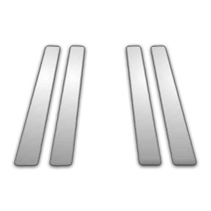Auto Reflections | Pillar Post Covers and Trim | 04-06 KIA Optima | P39458C-Chrome-Pillar-Posts