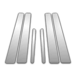 Auto Reflections | Pillar Post Covers and Trim | 01-06 Lexus LS | P3955-Chrome-Pillar-Posts