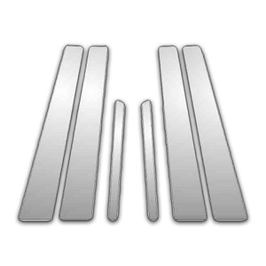 Auto Reflections | Pillar Post Covers and Trim | 07-13 Lexus LS | P3956-Chrome-Pillar-Posts