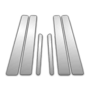 Auto Reflections | Pillar Post Covers and Trim | 02-09 Lexus GX | P3957-Chrome-Pillar-Posts
