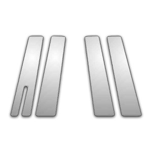 Auto Reflections | Pillar Post Covers and Trim | 05-07 Mercury Montego | P4001-Chrome-Pillar-Posts
