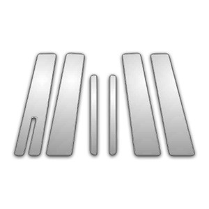 Auto Reflections | Pillar Post Covers and Trim | 05-07 Mercury Montego | P4002-Chrome-Pillar-Posts