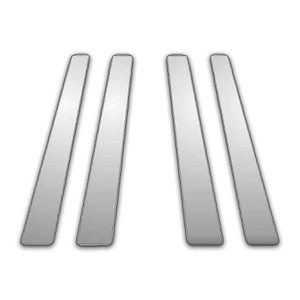 Auto Reflections | Pillar Post Covers and Trim | 86-91 Mercury Sable | P4016-Chrome-Pillar-Posts