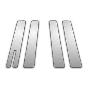 Auto Reflections | Pillar Post Covers and Trim | 08-09 Mercury Sable | P4018Z-Chrome-Pillar-Posts