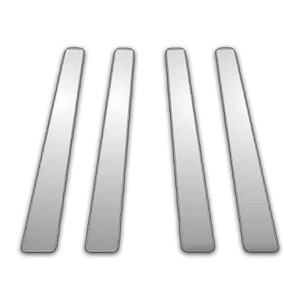 Auto Reflections | Pillar Post Covers and Trim | 99-09 Lincoln LS | P4039-Chrome-Pillar-Posts