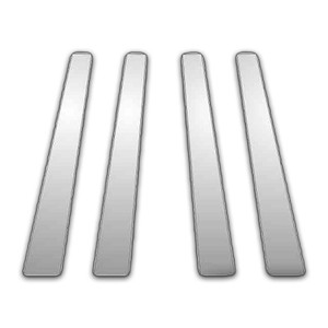 Auto Reflections | Pillar Post Covers and Trim | 98-03 Mercury Mountaineer | P4060-Chrome-Pillar-Posts