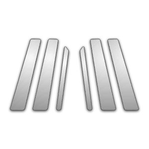 Auto Reflections | Pillar Post Covers and Trim | 98-05 Mercedes M Class | P4210-Chrome-Pillar-Posts