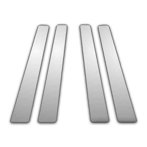 Auto Reflections | Pillar Post Covers and Trim | 91-99 Mercedes S Class | P4291-Chrome-Pillar-Posts