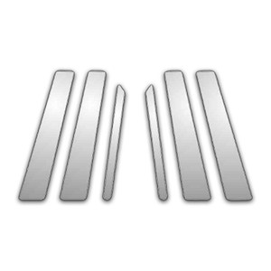 Auto Reflections | Pillar Post Covers and Trim | 91-99 Mercedes S Class | P4292-Chrome-Pillar-Posts