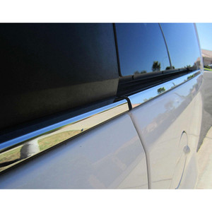 Auto Reflections | Pillar Post Covers and Trim | 11-13 Toyota Sienna | P6637A-Chrome-Pillar-Posts