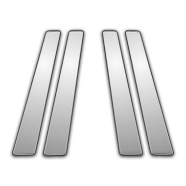 Auto Reflections | Pillar Post Covers and Trim | 10-13 Volvo XC Series | P8018-Chrome-Pillar-Posts