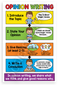 Opinion Writing Structure Educational 12x18 US Made Poster