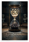 C. Northcote Parkinson "Welfare State Totalitarian Matter of Time" Political 12x18 US Made Poster