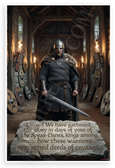 Beowulf 'Listen! We Have Gathered the Glory' Epic Fantasy 12x18 US Made Poster