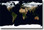 Satellite view of Earth from space Globe map poster