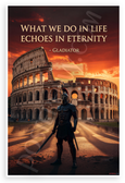 Gladiator What We Do In Life Echoes In Eternity Quote 12x18 US Made Poster