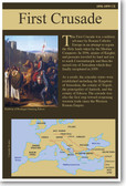 The First Crusade - NEW Social Studies Classroom Poster