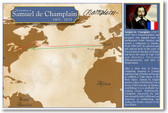 Explorer Samuel de Champlain - Social Studies Classroom Poster