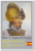 Spanish Explorer Francisco Vásquez de Coronado - Social Studies Poster