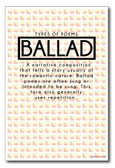 Ballad - NEW Classroom Reading and Writing Poster