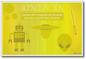 Science Fiction - NEW Classroom Reading and Writing Poster