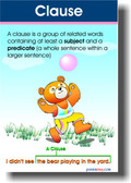 Clause - Language Arts Classroom Poster