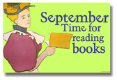 September Time for Reading Books