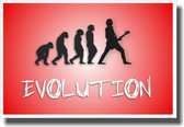 Bass Evolution - Black - NEW Music Poster