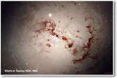 Elliptical Galaxy - NEW Space Astronomy Poster