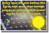 Every Hour of Sunlight - NEW Science Poster