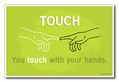 Touch - NEW Classroom Science Poster