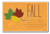 Fall - NEW Seasonal Classroom Poster