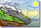 The Water Cycle - Classroom Science Poster