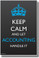 Keep Calm let Accounting Handle It - British royal crown Accountants PosterEnvy poster