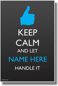 PosterEnvy - Keep Calm Thumbs Up Positive Poster
