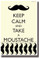 PosterEnvy - Keep Calm and Take a Mustache - NEW Humor Poster
