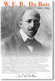 WEB DuBois - Biography - NEW Famous Person Classroom POSTER
