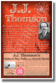 JJ Thomson - NEW Famous Scientist & Atomic Physicist Poster