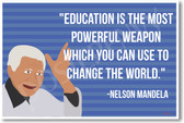 Nelson Mandela - NEW Famous Person Poster