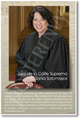 SPANISH Juez de la Corte Suprema Sonia Sotomayor Poster