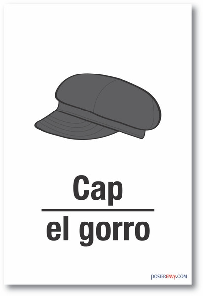 cap in spanish